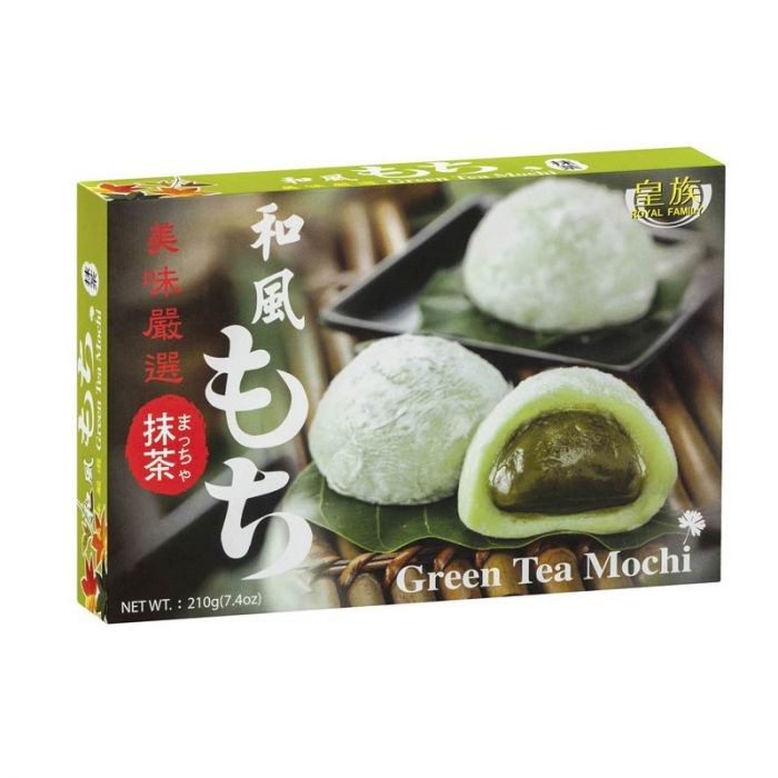 L1 - Royal Family Mochi Cake Green Tea Flavor 210g - Hikifood