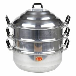 HS-Aluminium Steam Cooker 28cm