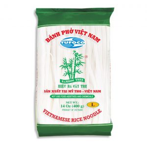 L1 - BAMBOO TREE Bánh Phở Sợi Lớn 5mm (L) 30 x 400g 1 thung