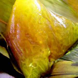 Bamboo Leaf Cake/ Banh U La Tre 500g 4 Pieces