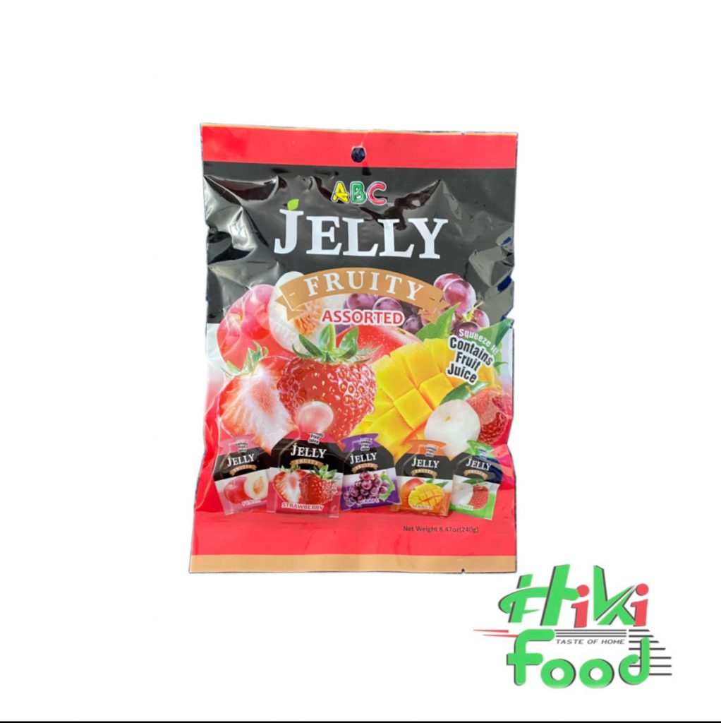 L1 - ABC Jelly Pocket Assorted 240g - Hikifood