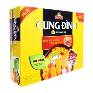 CUNG DINH Ins Noodle Stewed Chicken 79g / My Ga Ham (1 Box)