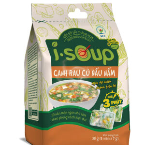 I.SOUP Canh Ăn Liền Kim Chi Thịt Gà 66g (6 x 11g) (Copy) (Copy)