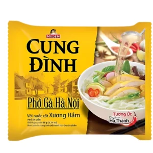 CUNG DINH Chicken Flavor Rice Noodle /Phở Gà 3X30X70g ( 1 Box)