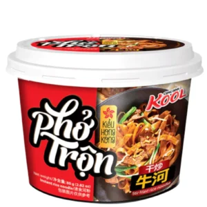 CUNG DINH KOOL Mixed Black Soya Sauce Noodle / Mì trộn tương đen 12x80g